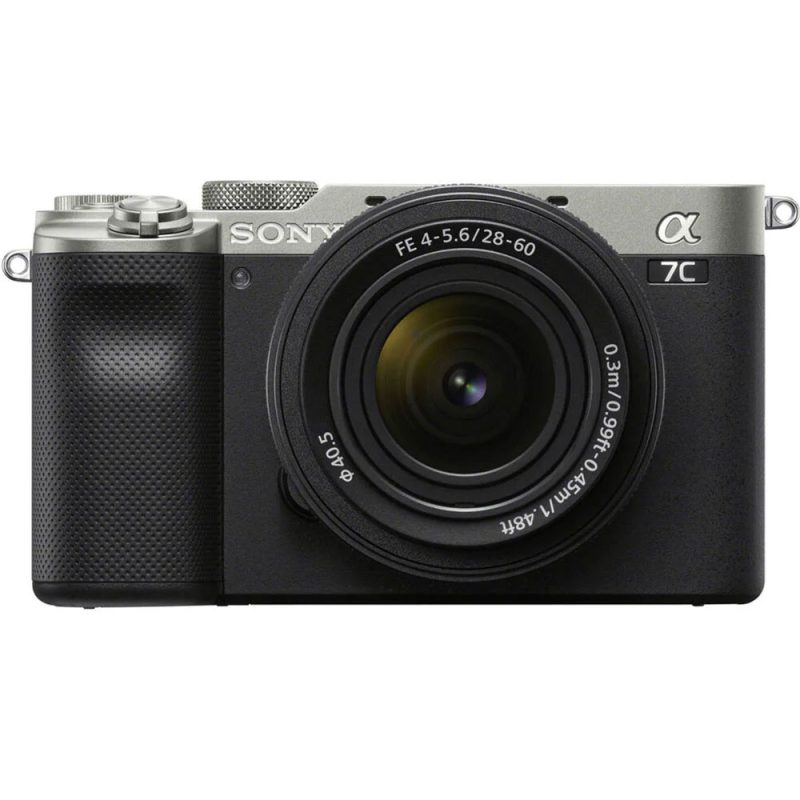 دوربین سونی Sony alpha a7C 28-60mm نقره ای