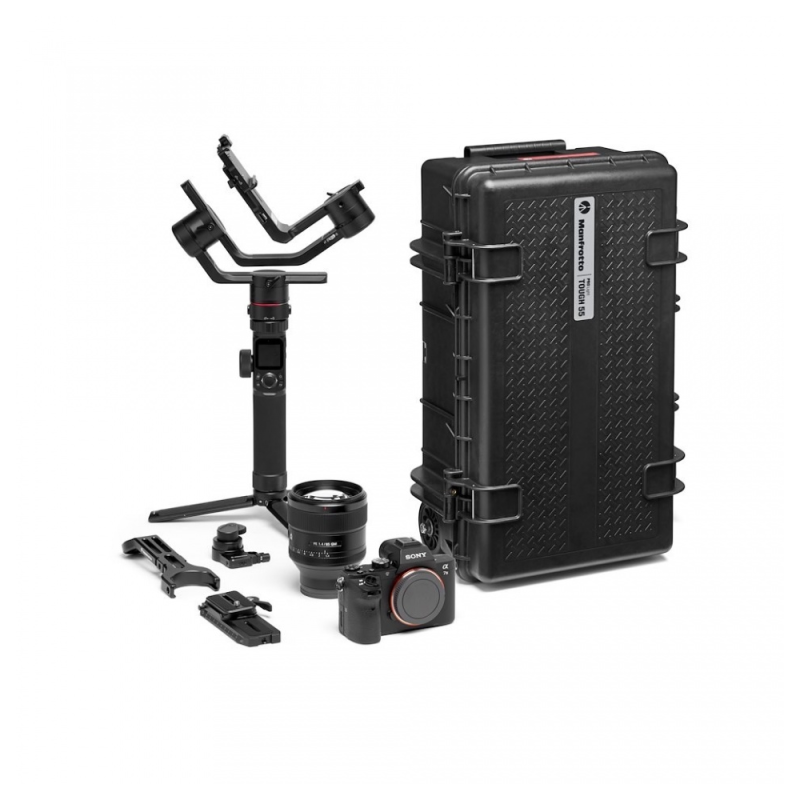 کیس دوربین Manfrotto Pro Light Reloader Tough-55 High LidWheeled Hard Case with Foam Insert