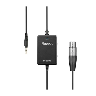 مبدل میکروفن بویا BOYA BY-BCA60 Microphone Adapter