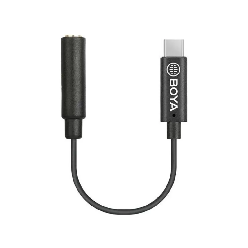 کابل تبدیل میکروفن بویا BOYA BY-K9 3.5mm Trrs to USB Type-C Cable