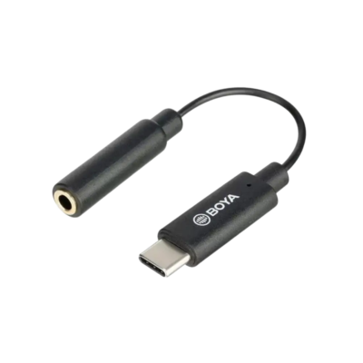 کابل تبدیل میکروفن بویا BOYA BY-K9 3.5mm Trrs to USB Type-C Cable