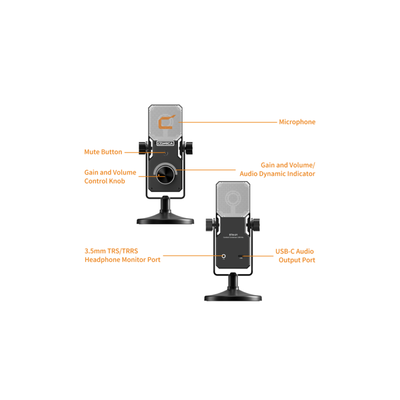 میکروفون USB استودیویی کامیکا COMICA STA-U1