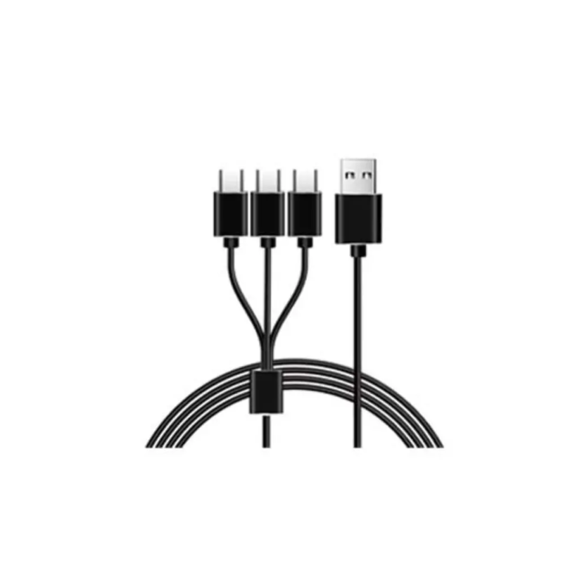 کابل تایپ سی سه سر کامیکا Comica Type-c Cable