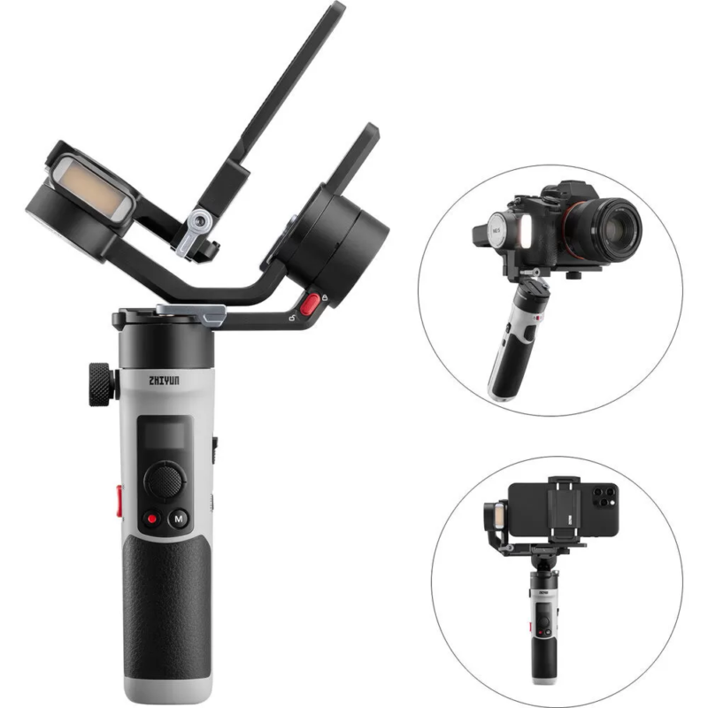 گیمبال موبایل ژیون تک CRANE-M2 S 3-Axis Handheld Gimbal Stabilizer Combo Kit