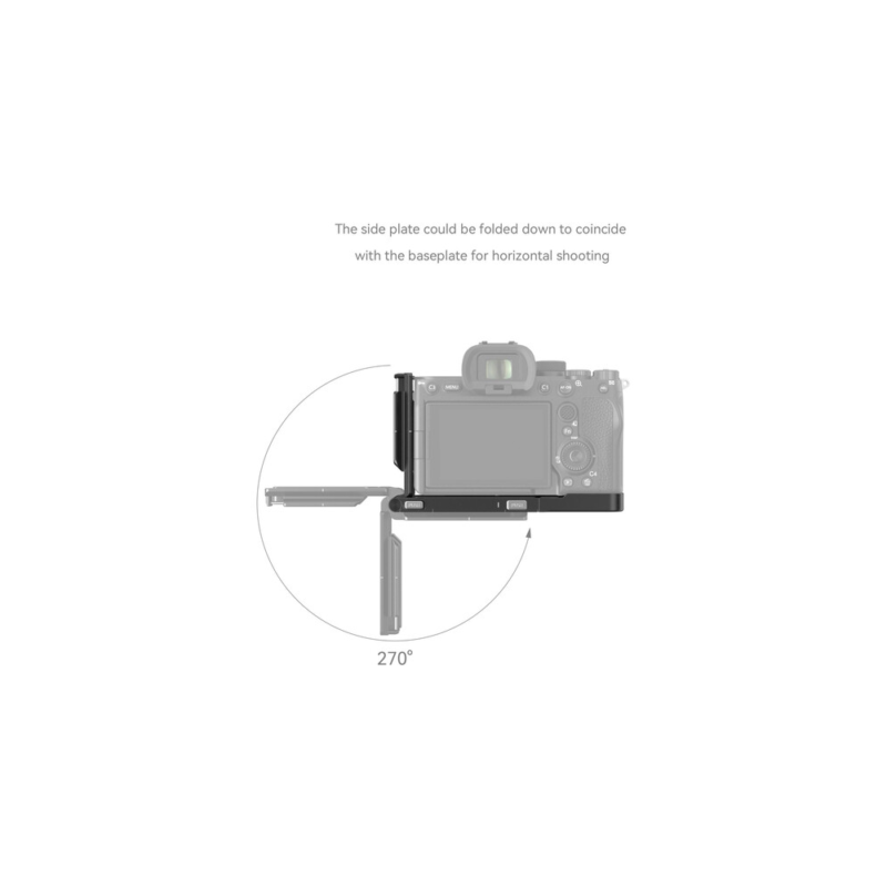 ال براکت اسمال ریگ SMALLRIG FOLDABLE L-BRACKET FOR SONY A7 IV, A7R V & A7S III 3984