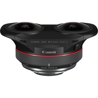 لنز بدون‌آینه کانن Canon RF 5.2mm f/2.8 L Dual Fisheye 3D VR