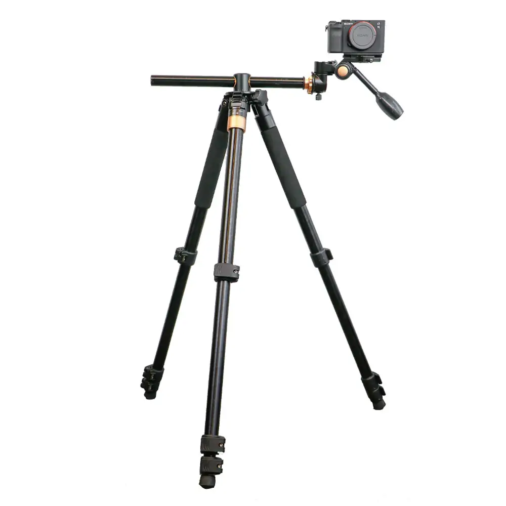 Beike Q720 Camera Tripod (Black سه پایه دوربین بیک (Beike Q720 Camera Tripod (Black