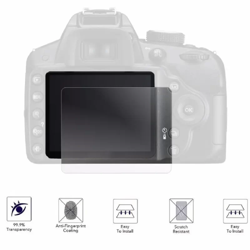 محافظ صفحه نمایش LCD Screen Protector for Canon 850D