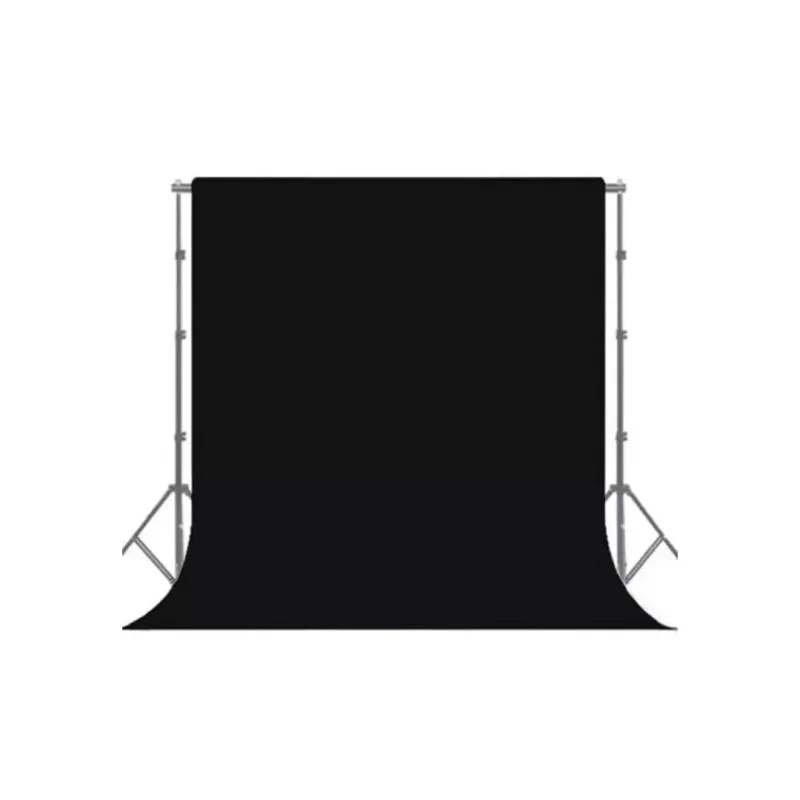 فون بک گراند مشکی مخمل Black Velvet Backdrop 2×3