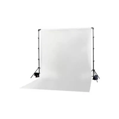 فون بک گراند سفید مخمل White Velvet Backdrop 2x3m