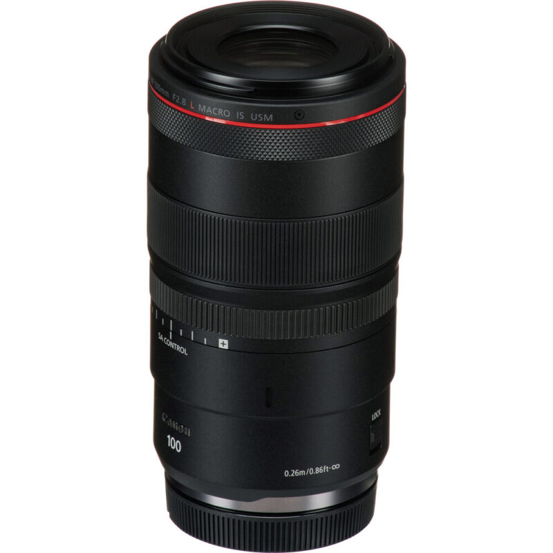 لنز بدون‌آینه کانن Canon RF 100mm f/2.8 L Macro IS USM