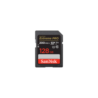 کارت حافظه سن دیسک SANDISK 128GB EXTREME PRO UHS-I SDXC 200MB/S