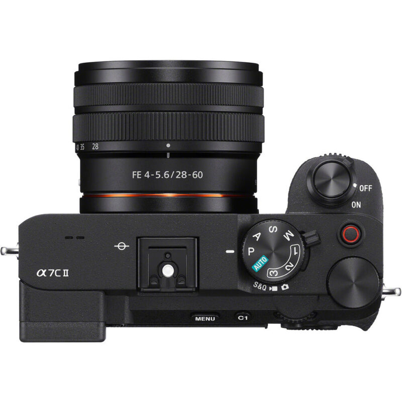 دوربین سونی Sony a7C II مشکی همراه لنز 28-60 میلیمتر