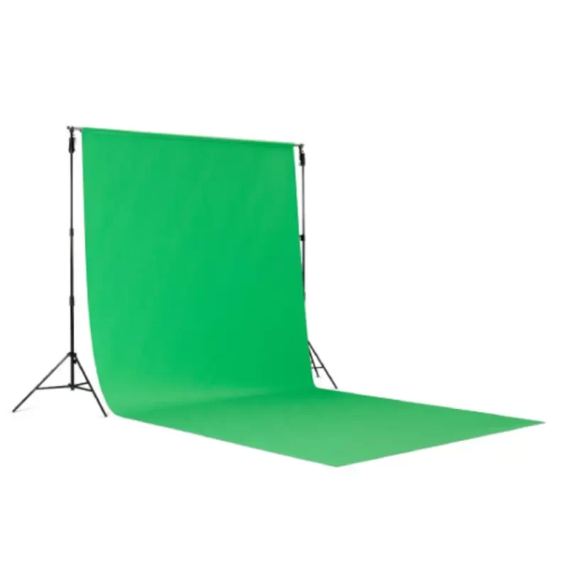 فون بک گراند سبز کروماکی مخمل Green Velvet Backdrop Chromakey 3×2