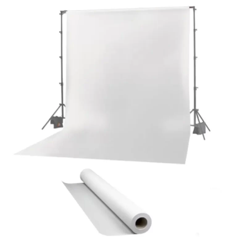 فون بک گراند سفید مخمل White Velvet Backdrop 3x5m