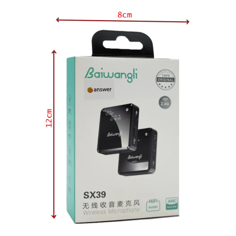 میکروفون بی سیم انسر Answer SX39 Wirreless Microphone