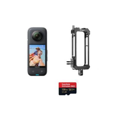 کیت محافظ دوربین Insta360 X3 360° Camera Metal Protective Cage Rig kit