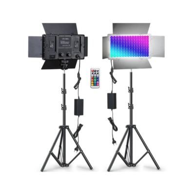 کیت 2 شاخه نور ثابت پروفشنال PROFESSIONAL +U800 RGB fixed light