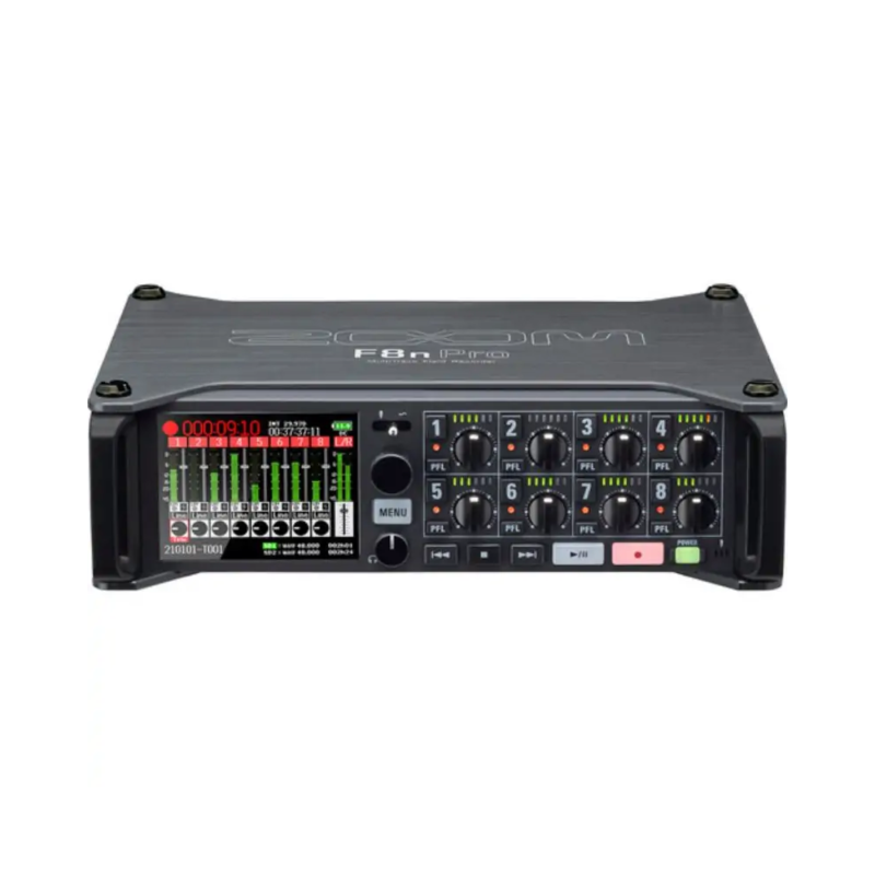 رکوردر زوم Zoom F8n Pro 8-Input / 10-Track Multi-Track Field Recorder