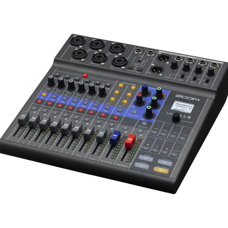 رکوردر و میکسر زوم Zoom LiveTrak L-8 Digital Mixer