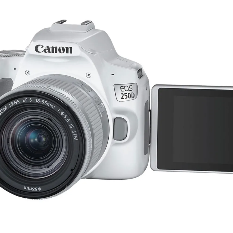 دوربین عکاسی کانن CANON EOS 250D Kit EF-S 18-55 mm f/4-5.6 IS STM-white