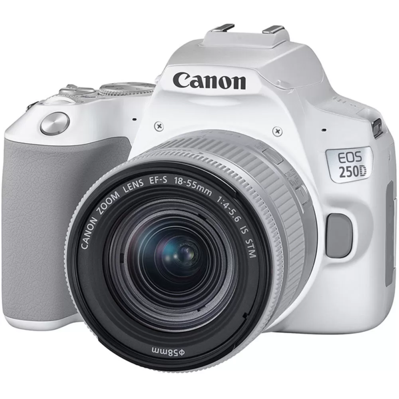 دوربین عکاسی کانن CANON EOS 250D Kit EF-S 18-55 mm f/4-5.6 IS STM-white