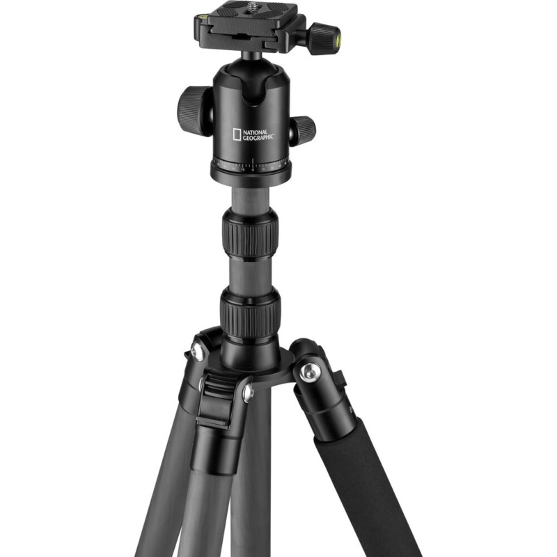 سه پایه سفری فیبر کربن نشنال جئوگرافیک مدل National Geographic Tripod with Ball Head