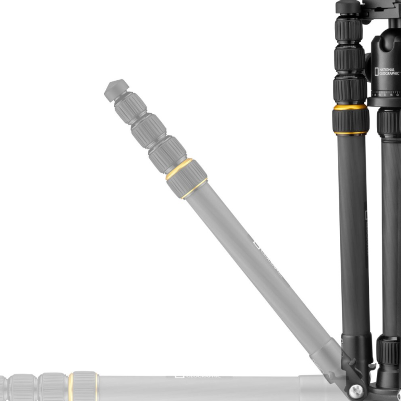 سه پایه سفری فیبر کربن نشنال جئوگرافیک مدل National Geographic Tripod with Ball Head