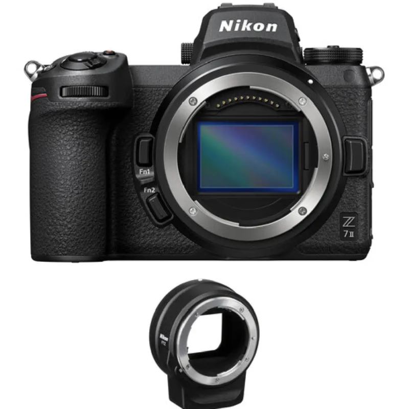 دوربین بدون آینه نیکون + آداپتور Nikon Z7 II camera Kit FTZ Adapter