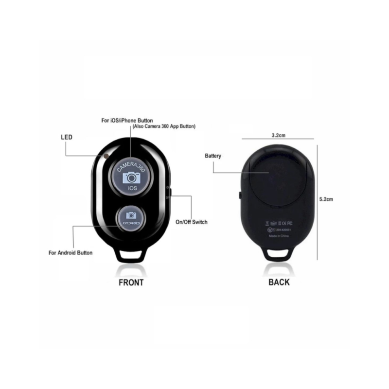 ريموت شاتر بلوتوثی Bluetooth shutter remote