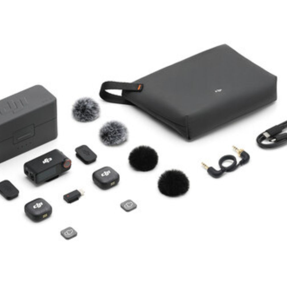 DJI Mic 3 2-Person Compact Wireless Microphone (3) میکروفون بیسیم دی جی آی DJI Mic 3 2-Person Compact Wireless Microphone