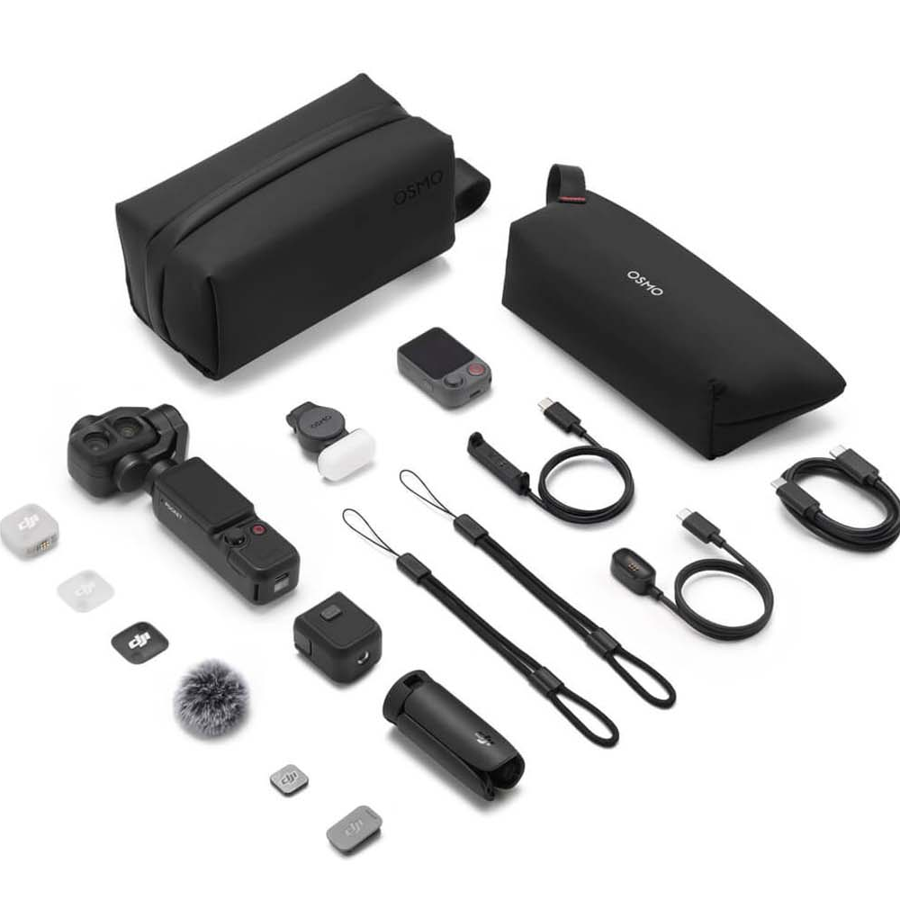 DJI Osmo Pocket 4P Vlog Combo (2) دوربین اسمو پاکت دیجیآی DJI Osmo Pocket 4P Vlog Combo
