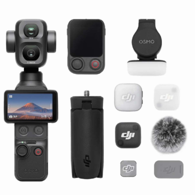 دوربین اسمو پاکت دی‌جی‌آی DJI Osmo Pocket 4P Vlog Combo