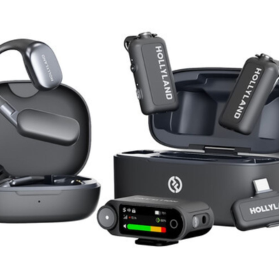 میکروفون یقه ای بی سیم Hollyland LARK MAX 2 Ultimate Combo 2-Person Wireless Microphone