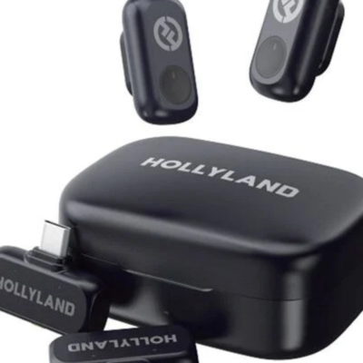 میکروفون یقه ای بی سیم Hollyland Lark A1 Combo 2 Person Wireless Microphone