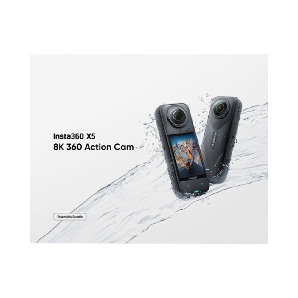 Insta360 X5 360 Action Camera Essentials Bundle (1) دوربین اکشن اینستا Insta360 X5 360 Action Camera Essentials Bundle