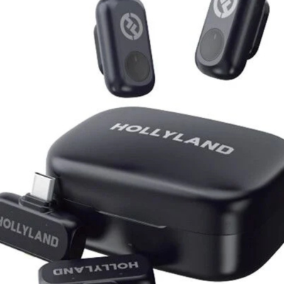 میکروفون یقه ای بی سیم Hollyland Lark A1 Combo 2 Person Wireless Microphone