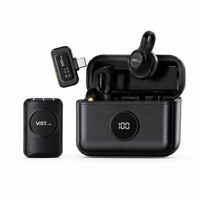 میکروفون بی‌سیم یقه‌ای ویست لند Vistland V1 Combo